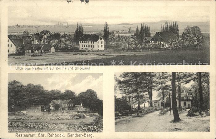 Benthe Panorama Blick vom Restaurant Rehbock