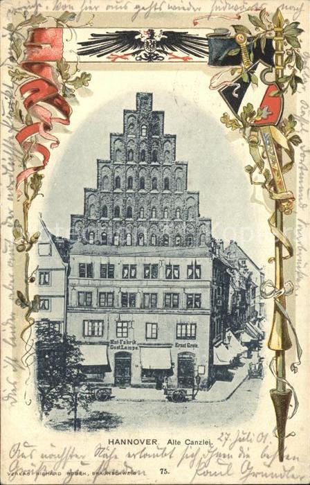 HANNOVER  CITY Alte Kanzlei Giebel