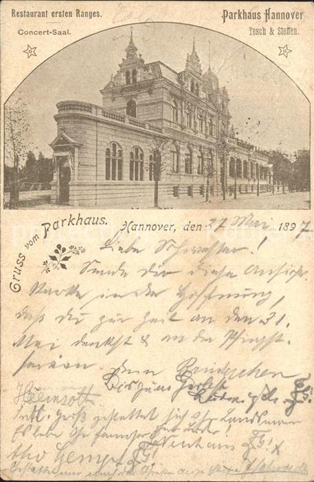 HANNOVER  CITY Restaurant Parkhaus Reichspost