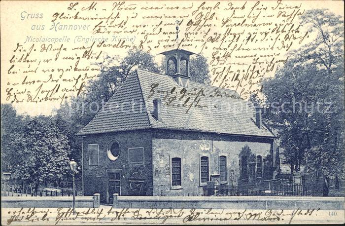 HANNOVER  CITY Nicolai Kapelle Englische Kirche