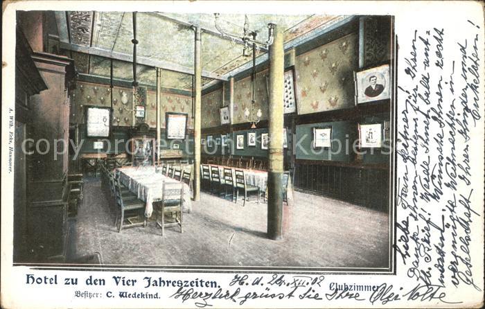 HANNOVER  CITY Hotel zu den Vier Jahreszeiten Clubzimmer