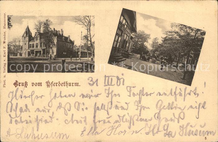 HANNOVER  CITY Waldrestaurant Pferdeturm