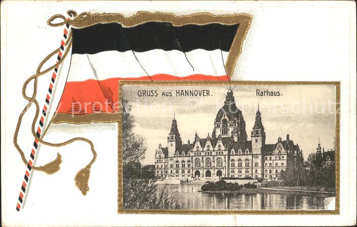 HANNOVER  CITY Rathaus Fahne