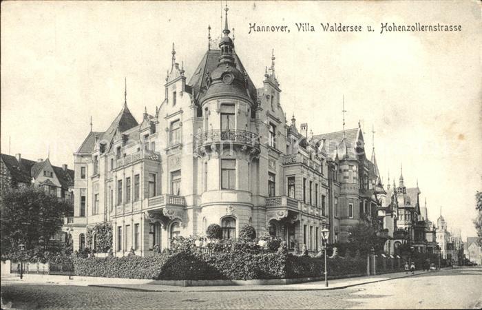 HANNOVER  CITY Villa Waldersee Hohenzollernstrasse