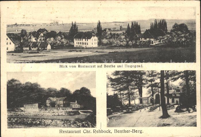 Benthe Blick vom Restaurant Rehbock Benther Berg