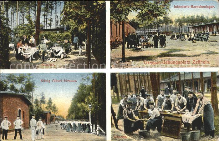 Zeithain Truppenuebungsplatz Infanterie Baracken Kantine Koenig Albert Str Waesc