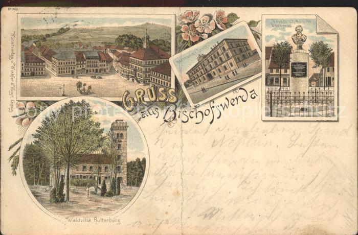 Bischofswerda Hermann Stift Friedr Aug Denkmal Butterburg