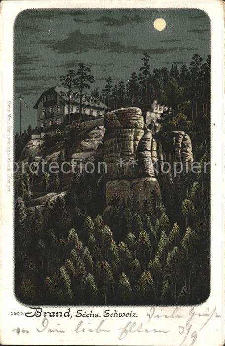 Saechsische Schweiz Brand Felsen Hotel