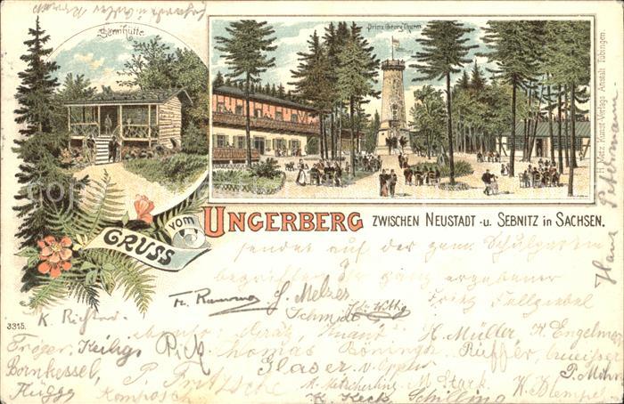 Neustadt Sachsen Sennhuette Prinz Georg Thurm