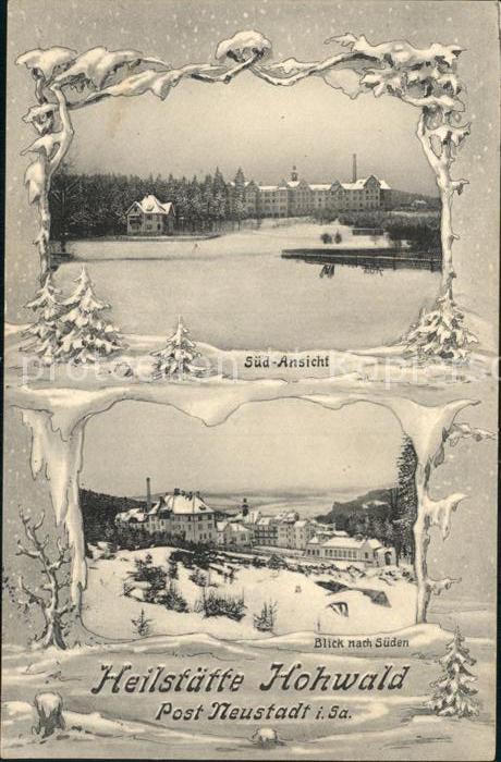 Neustadt Sachsen Sued Ansicht Heilstaette Hohwald