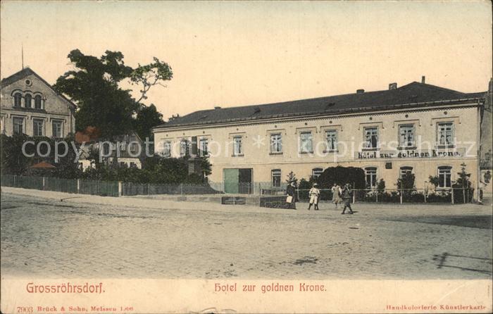 Grossroehrsdorf Sachsen Hotel zur goldenen Krone