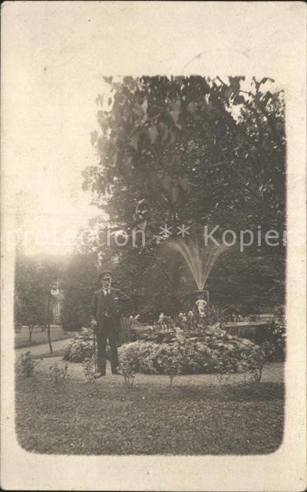 Bad Wildungen Kurpark Fontaene