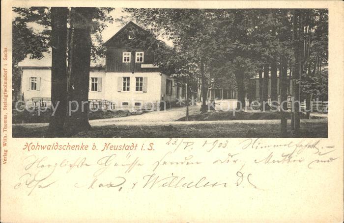 Neustadt Sachsen Hohwaldschenke