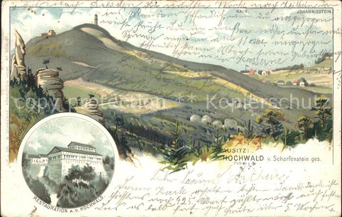 Neustadt Sachsen Hain Johannisstein Restauration Hochwald