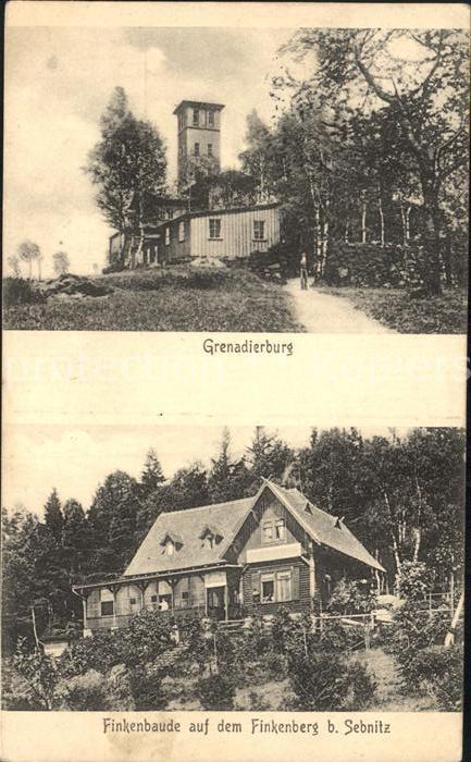 Sebnitz Grenadierburg Finkenbaude Finkenberg
