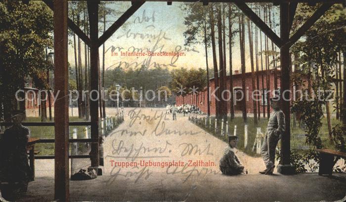 Zeithain Truppenuebungsplatz Infanterie Barackenlager