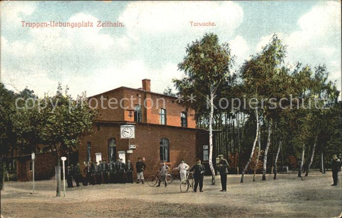 Zeithain Truppenuebungsplatz Torwache