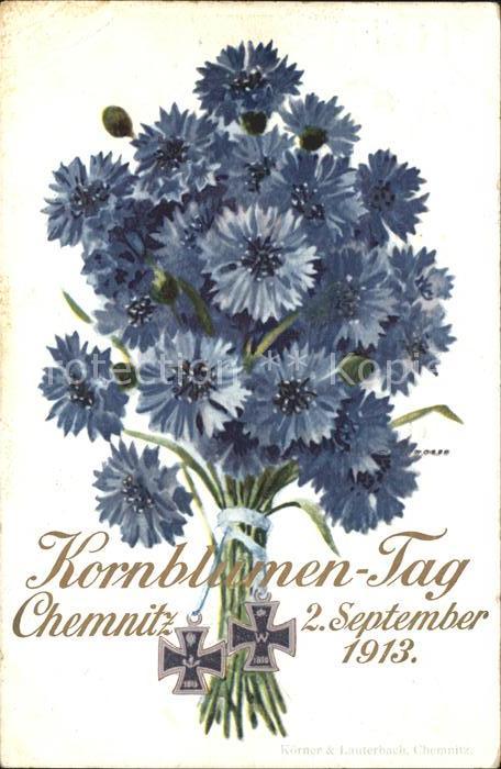 CHEMNITZ Sachsen Kornblumen Tag