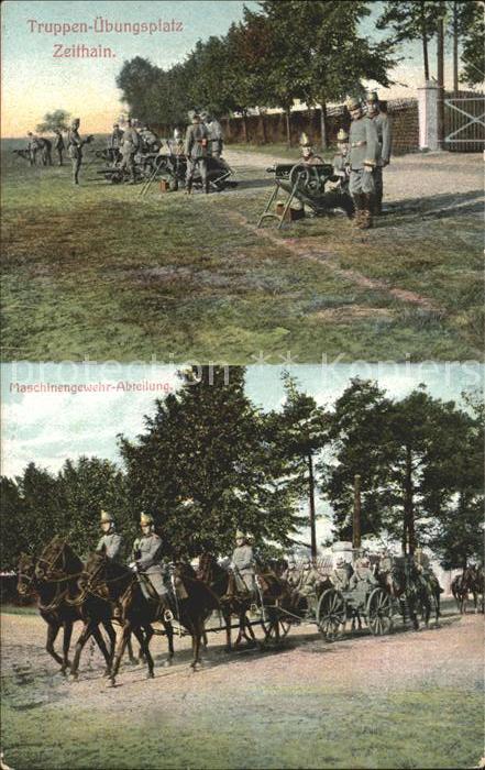Zeithain Truppenuebungsplatz Maschinengewehr Abteilung