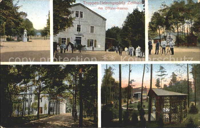 Zeithain Truppenuebungsplatz Am Offiziers Kasino Teilansichten