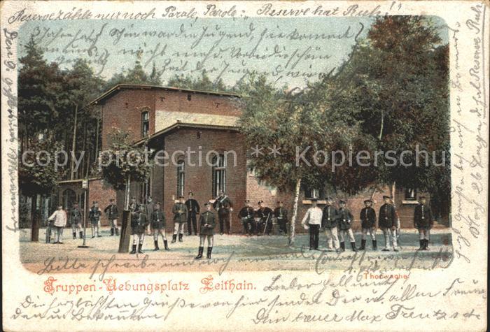 Zeithain Truppenuebungsplatz Thorwache