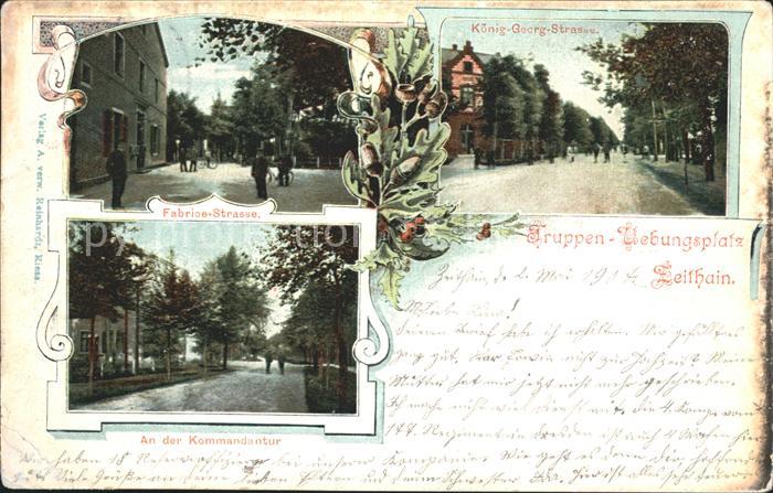 Zeithain Truppenuebungsplatz Fabrice Str Koenig Georg Str Kommandantur