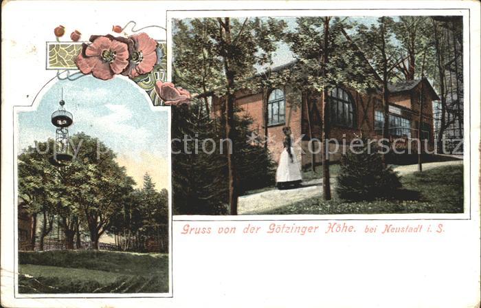 Neustadt Sachsen Goetzinger Hoehe Aussichtsturm