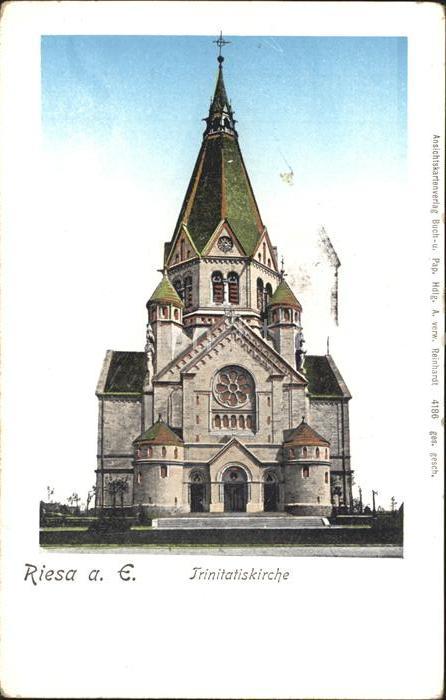 Riesa Sachsen Trinitatiskirche