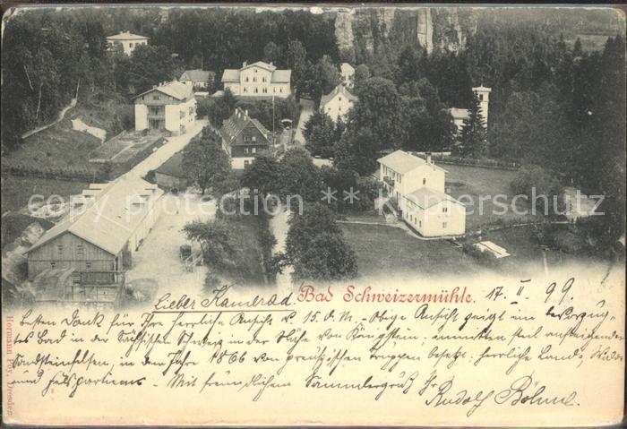 Bad Schweizermuehle Saechsische Schweiz Totalansicht