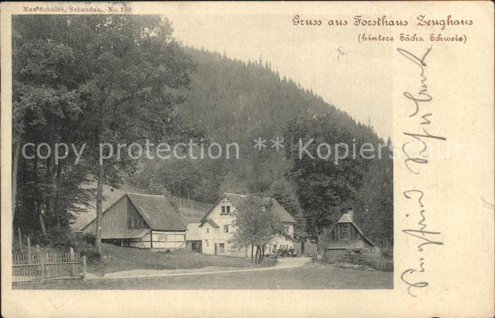 Sebnitz Forsthaus Zeughaus