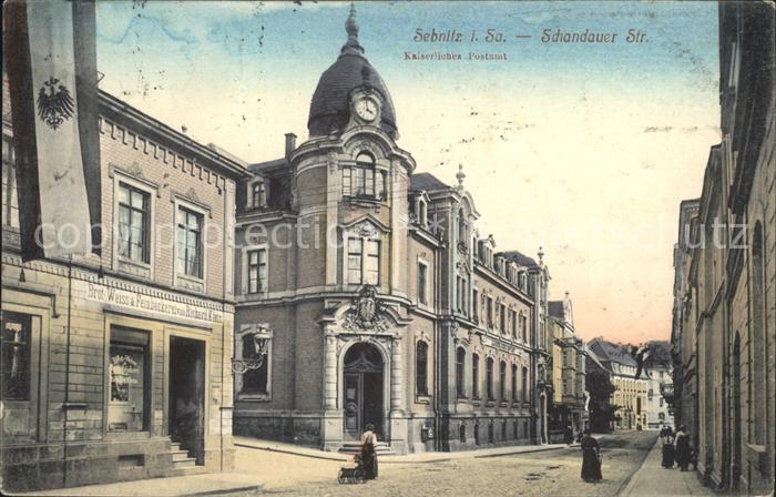 Sebnitz Schandauer Strasse Kaiserl Postamt