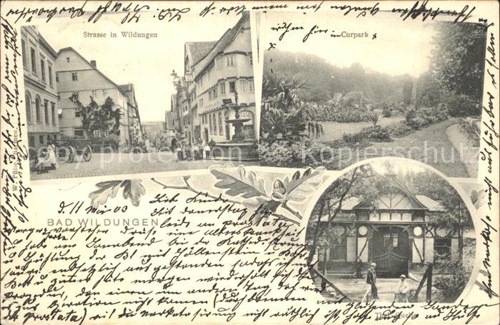 Bad Wildungen Strassenpartie Curpark