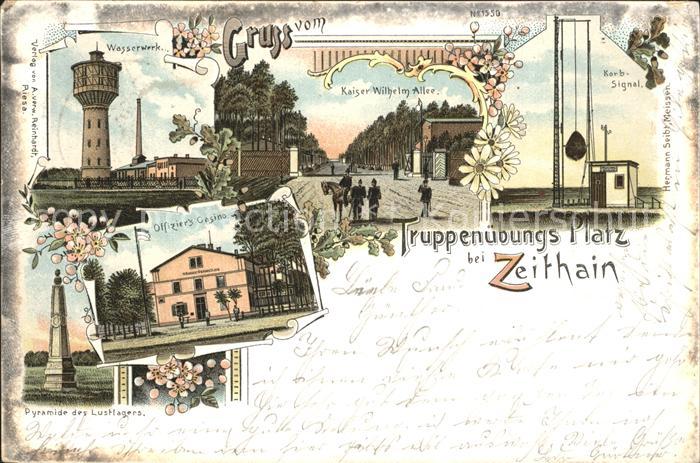 Zeithain Truppenuebungsplatz  Wasserwerk Offiziers Casino Pyramide des Lustlager