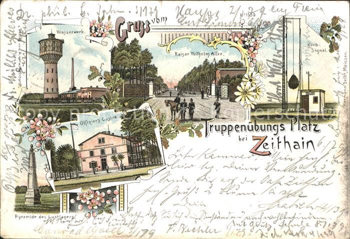 Zeithain Truppenuebungsplatz  Wasserwerk Offiziers Casino Pyramide des Lustlager