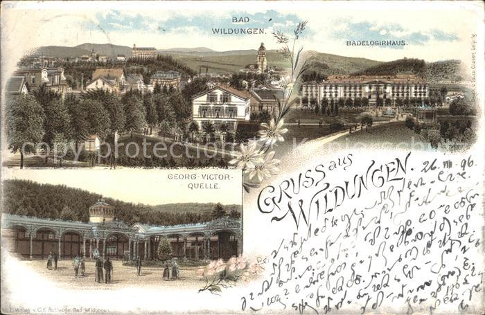 Bad Wildungen Badelogierhaus Georg Victor Quelle