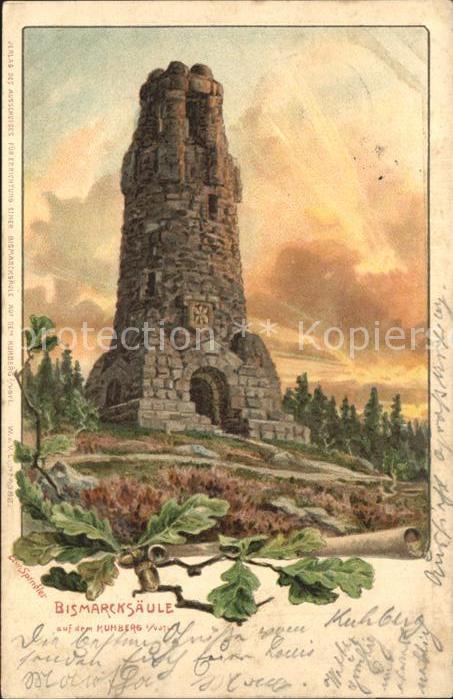 Netzschkau Bismarcksaeule auf dem Kuhberg