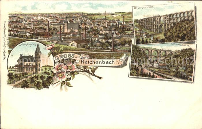 Reichenbach Vogtland Goeltzschtalbruecke Restaurant Schoene Aussicht Elstertalbr
