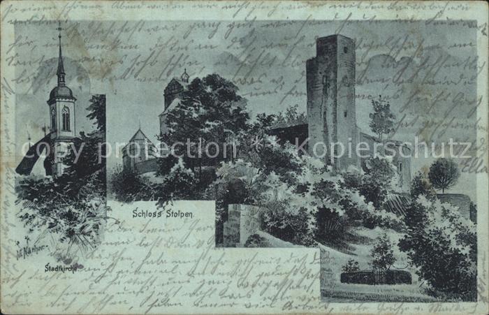 Stolpen Schloss Stadtkirche Reichspost