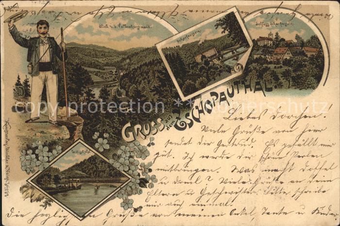 Zschopautal Falkenhorstwand Wilischtal Schloss Scharfenstein Reichspost