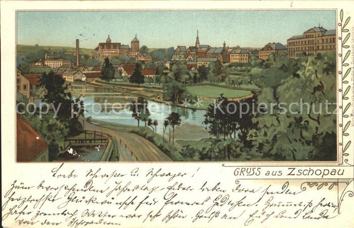 Zschopau Partie am Fluss