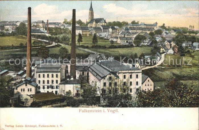 Falkenstein Vogtland Industriewerk Kirche