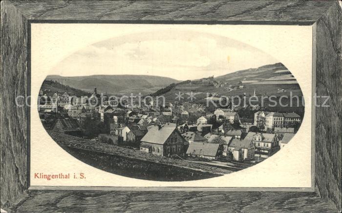 Klingenthal Vogtland Panorama Bilderrahmen