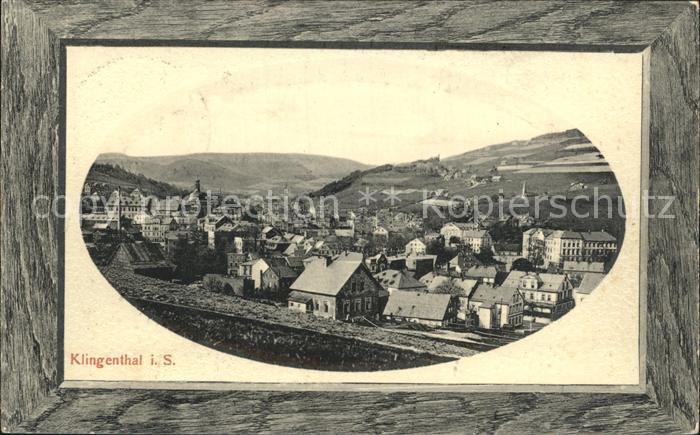 Klingenthal Vogtland Panorama Bilderrahmen