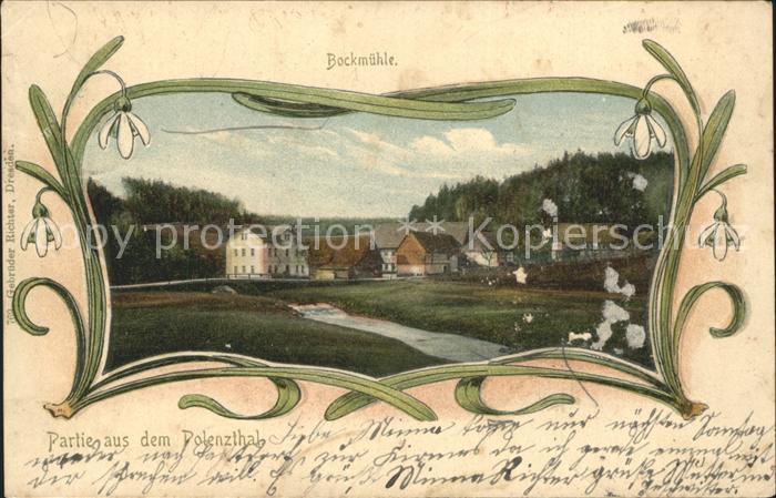Hohnstein Saechsische Schweiz Bockmuehle Polenztal