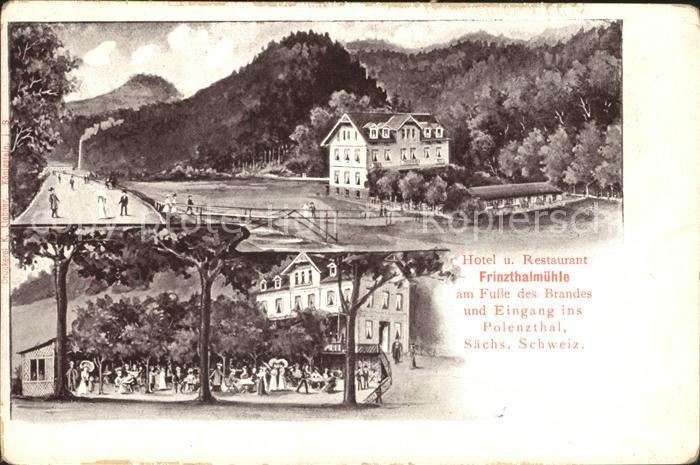 Bad Schandau Hotel Restaurant Frinzthalmuehle Polenztal
