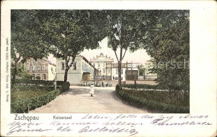 Zschopau Kaisersaal Bahnpost