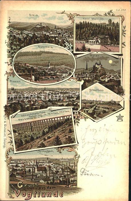 Plauen Vogtland und Umgebung