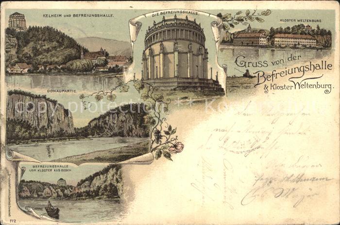 Kelheim Befreiungshalle Kloster Weltenburg Donau