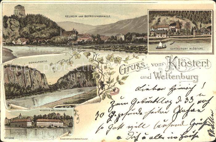 Kelheim Befreiungshalle Kloster Weltenburg Luftkurort Kloesterl