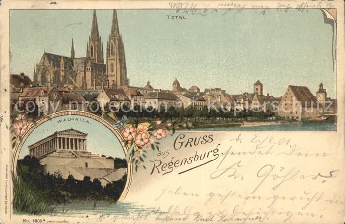 REGENSBURG Bayern Dom Walhalla Ruhmeshalle